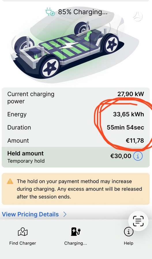 Tesla Model S, 85 kWh, hatchback