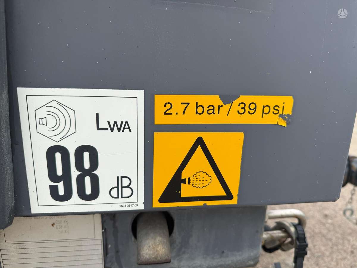 Atlas Copco XAS37 KD PE A, компресcоры