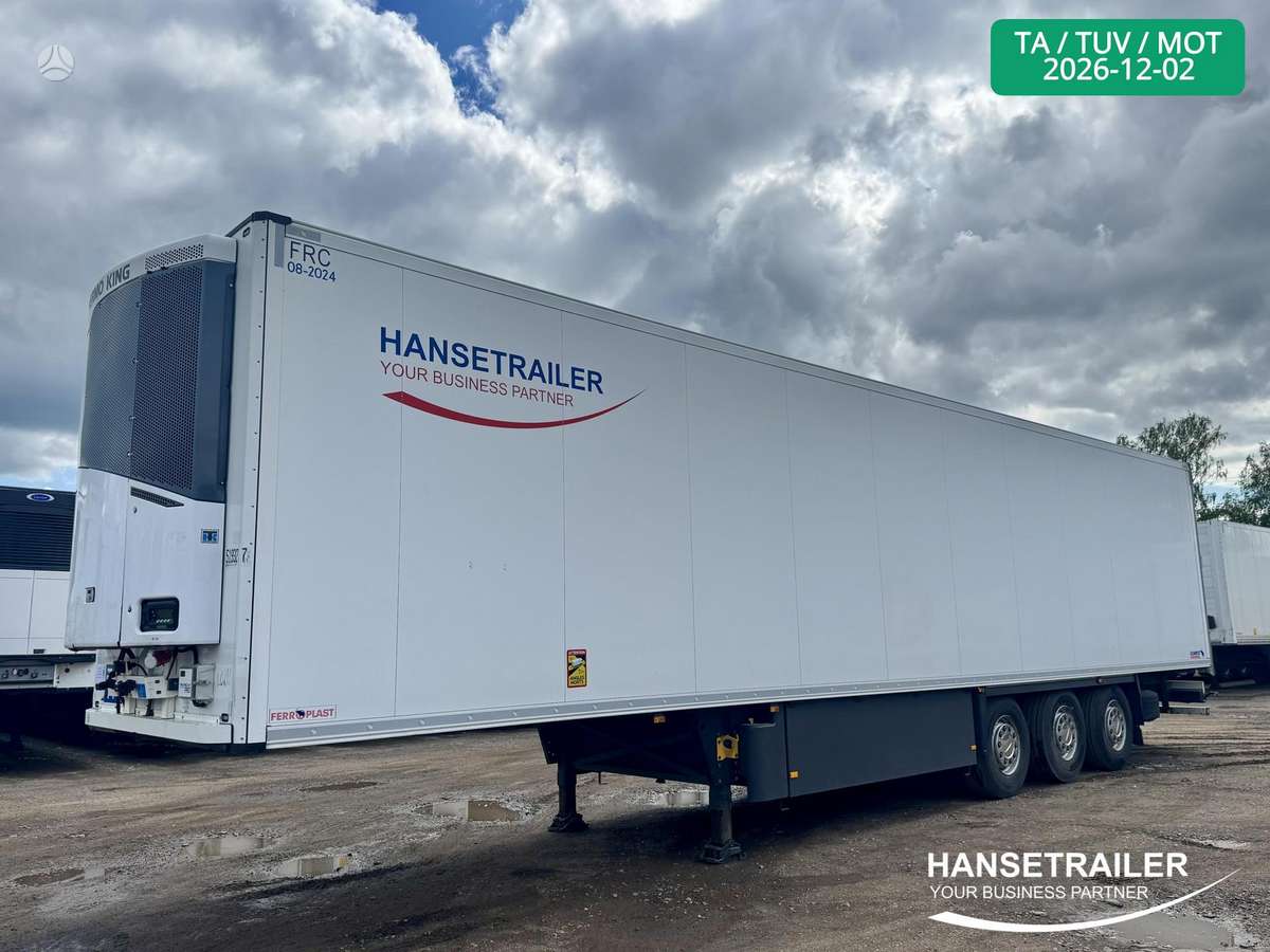 Schmitz SKO 24 FP45 Double deck Doppelstock, refrigerated