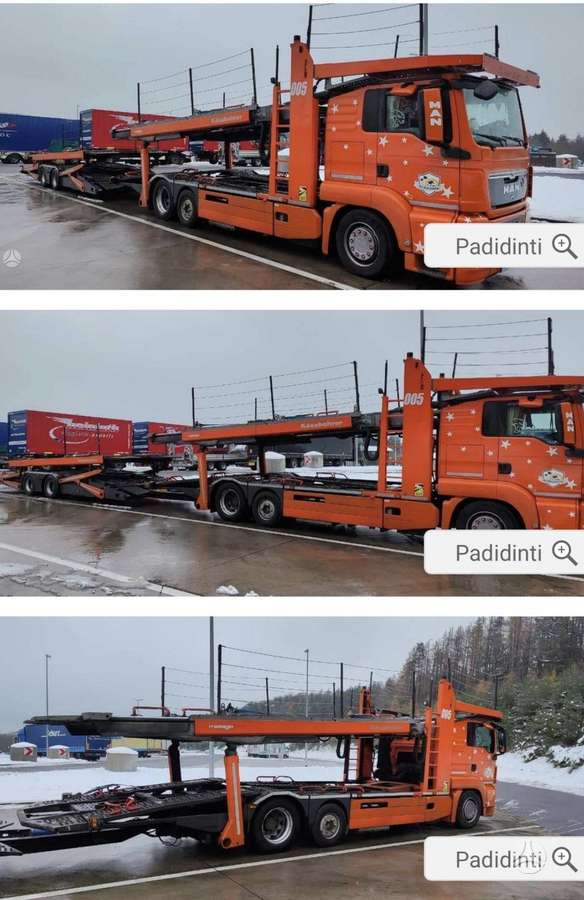 DAF XF, auto vedēji