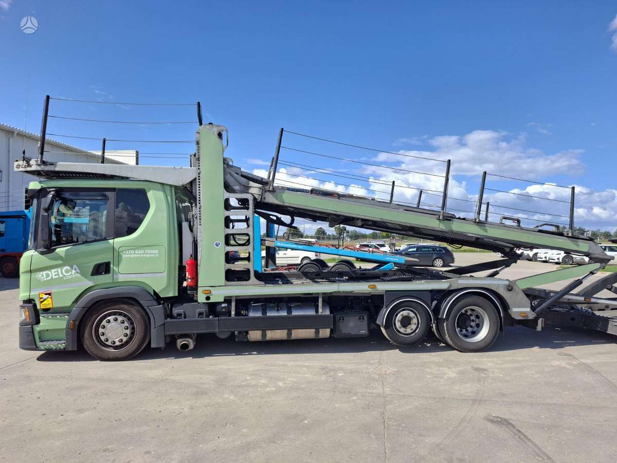 Scania P460, автовозы