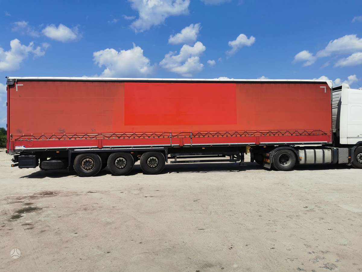 Schmitz Schmitz Cargobull, bortinės su užuolaidomis