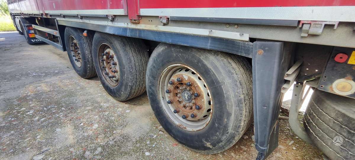 Schmitz Schmitz Cargobull, bortinės su užuolaidomis
