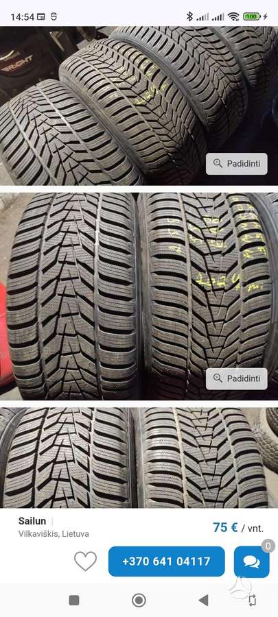 Bridgestone, vasarinės 255/55 R18