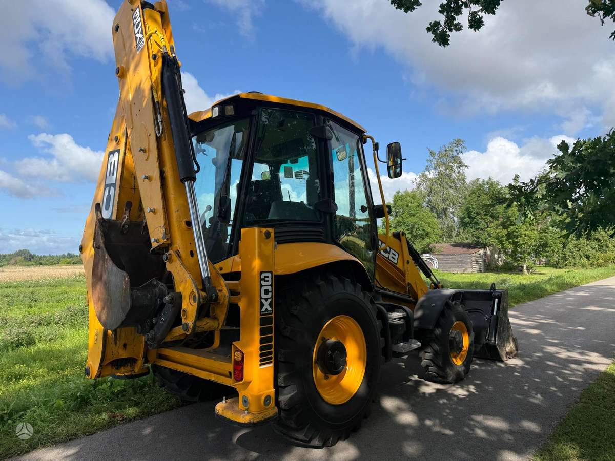 JCB 3CX, excavator loader