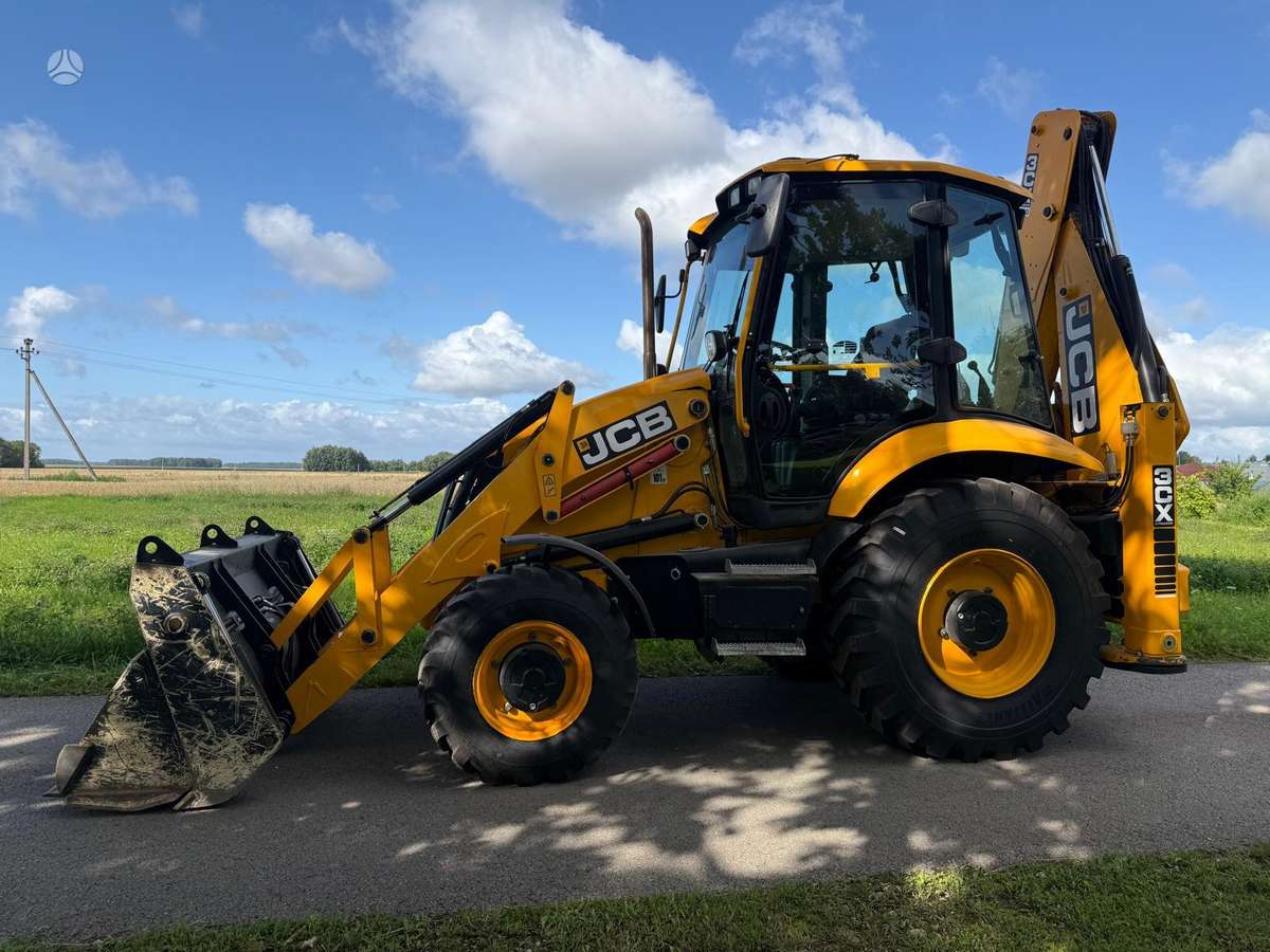 JCB 3CX, excavator loader