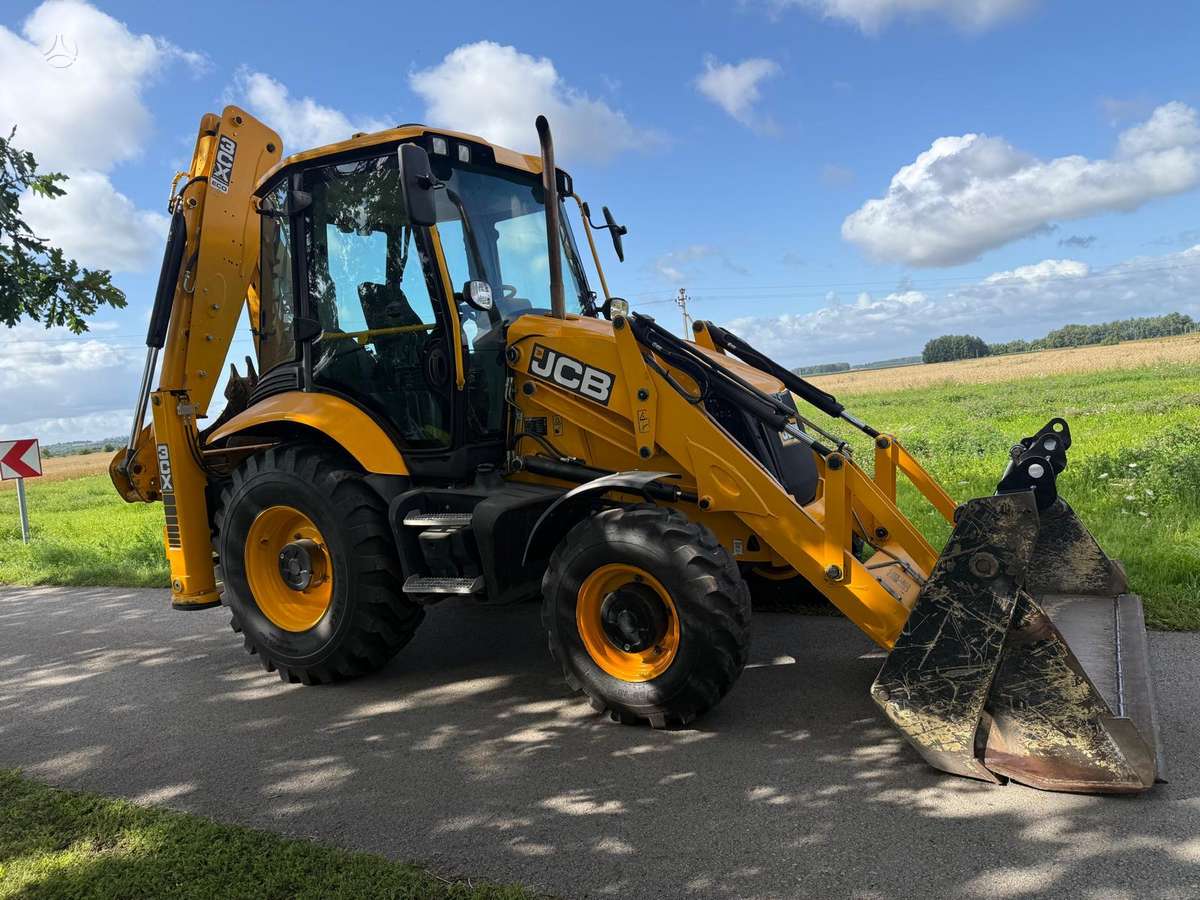 JCB 3CX, excavator loader