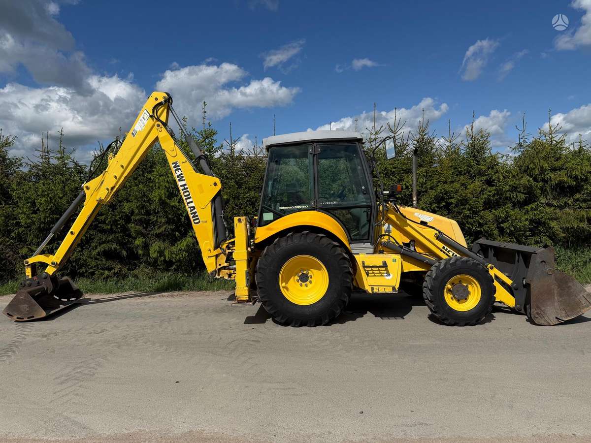 New Holland LB110B-4PT, excavator loader
