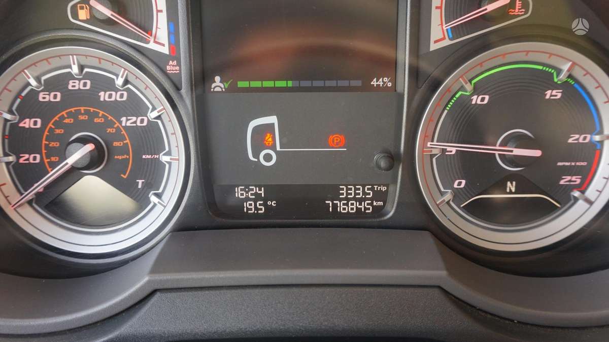 DAF XF480, 2 miegamosios vietos