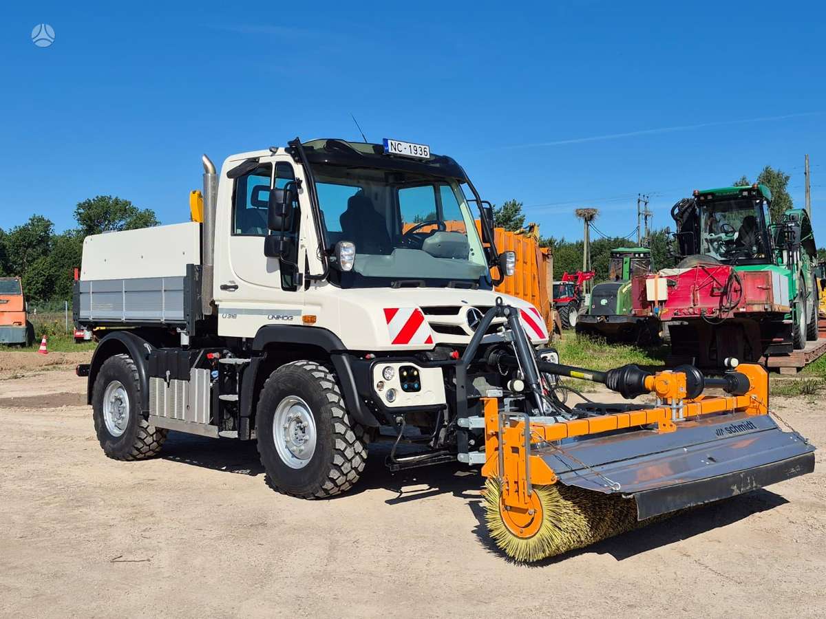 Mercedes-Benz Unimog U318, самосвалы