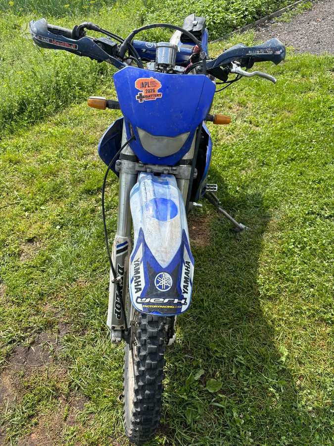 Yamaha WR 400F 400cc, кроссовые