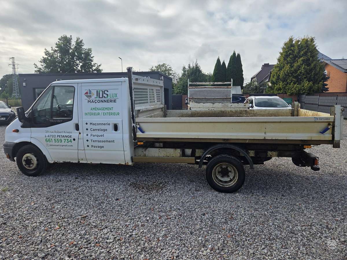 Ford Transit, dumpers / tippers