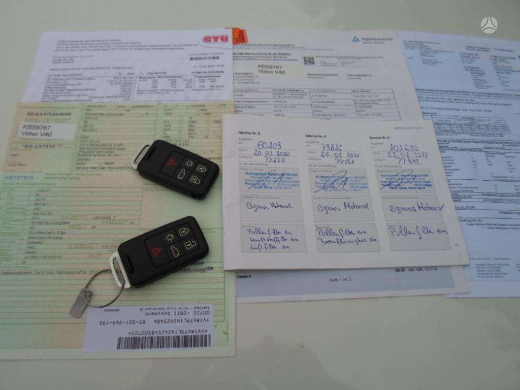 Volvo V40, 2.0 l., hatchback