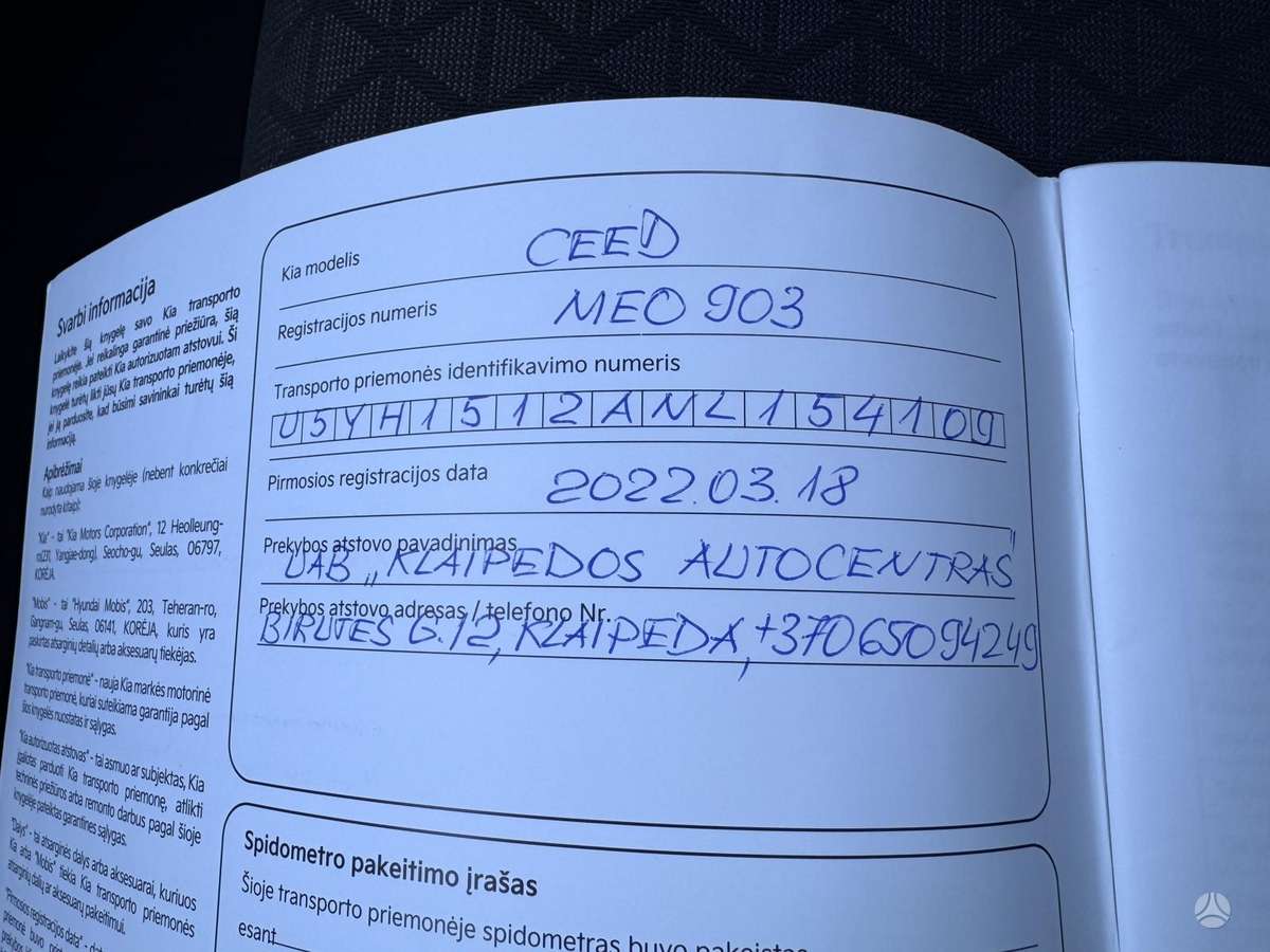 Kia Ceed, 1.0 l., hatchback