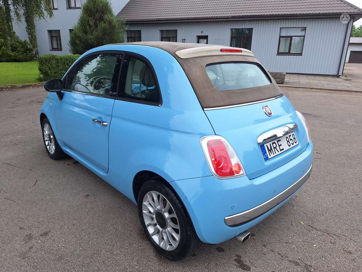 Fiat 500, 1.3 l., convertible