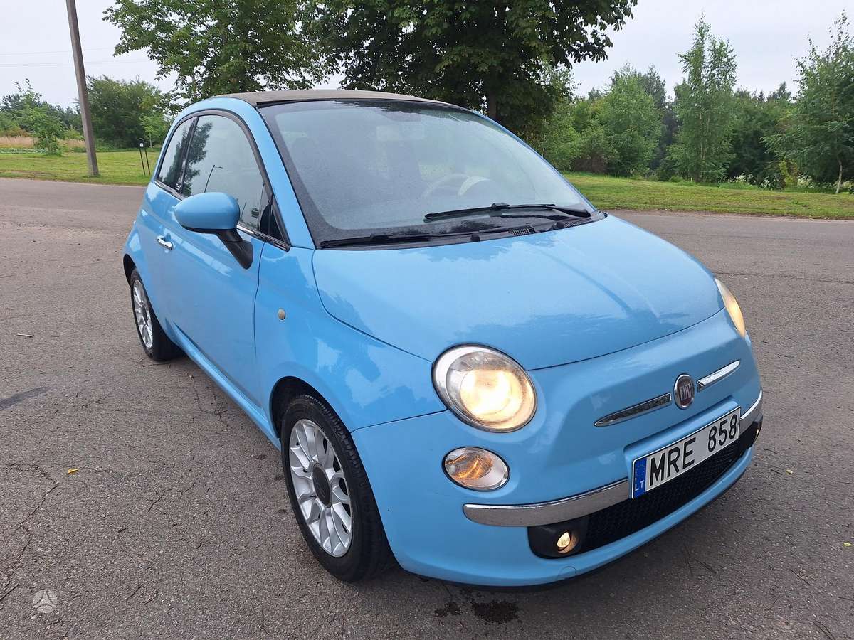 Fiat 500, 1.3 l., Кабриолет