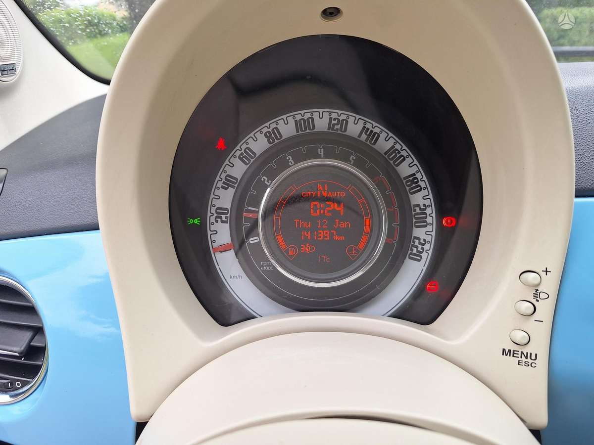 Fiat 500, 1.3 l., Кабриолет
