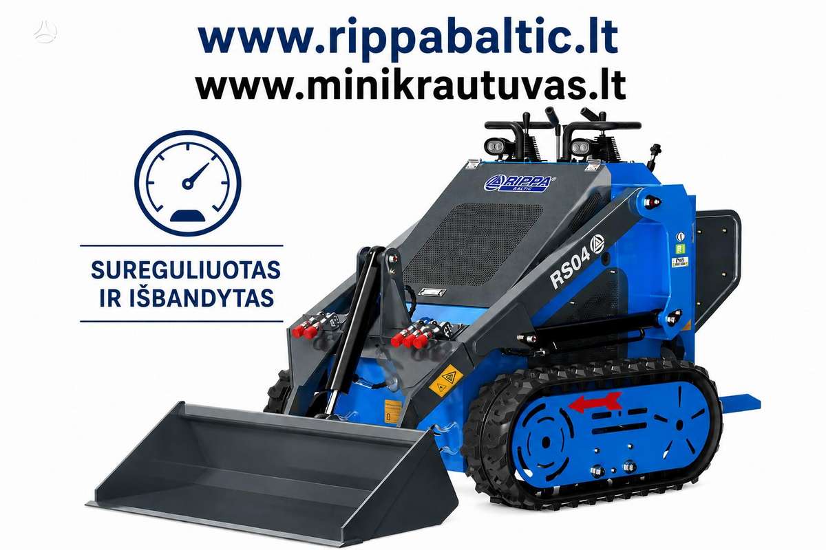 Rippa Rs04 ECO, мини-погрузчики
