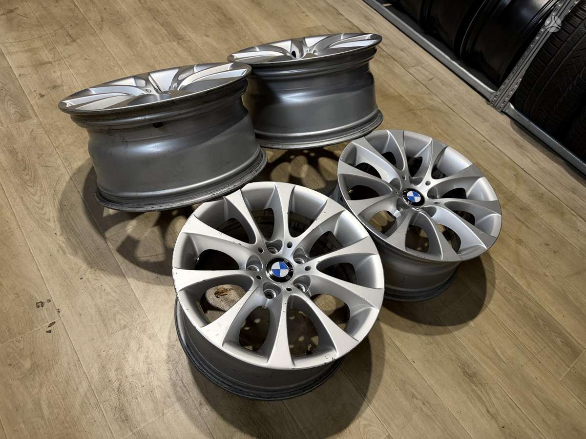 BMW E90 skirt. pločių, легкосплавные , R17