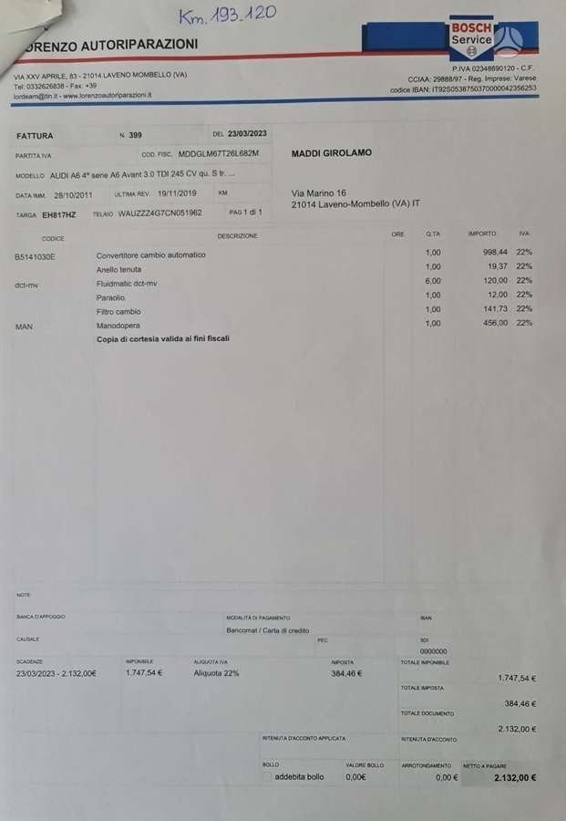 Audi A6, 3.0 l., Универсал
