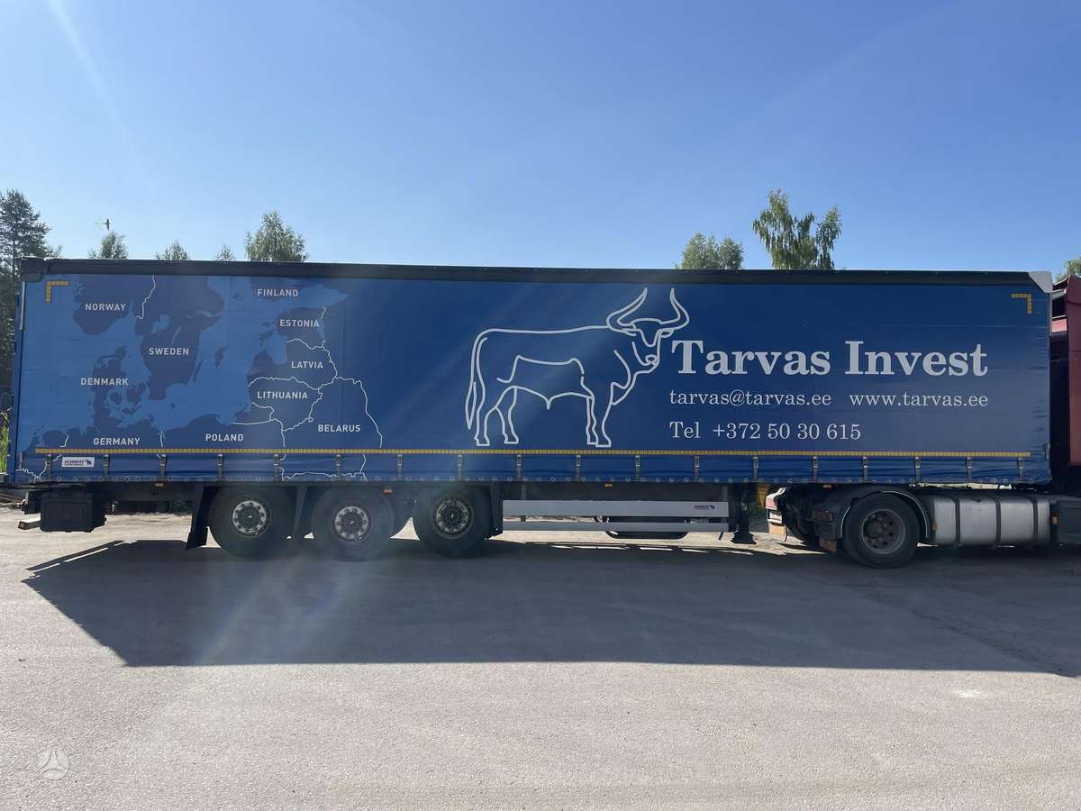 Schmitz SCS 24, užuolaidinės / tentinės