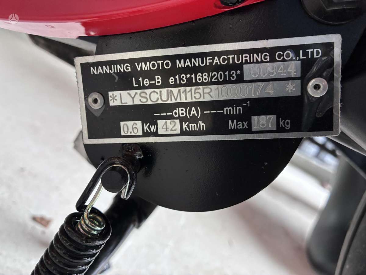 Super Soco/Vmoto CUmini, scooters / mopeds