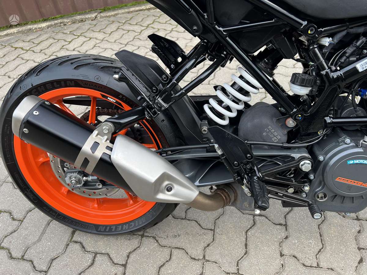 KTM Duke 125cc, street / classic