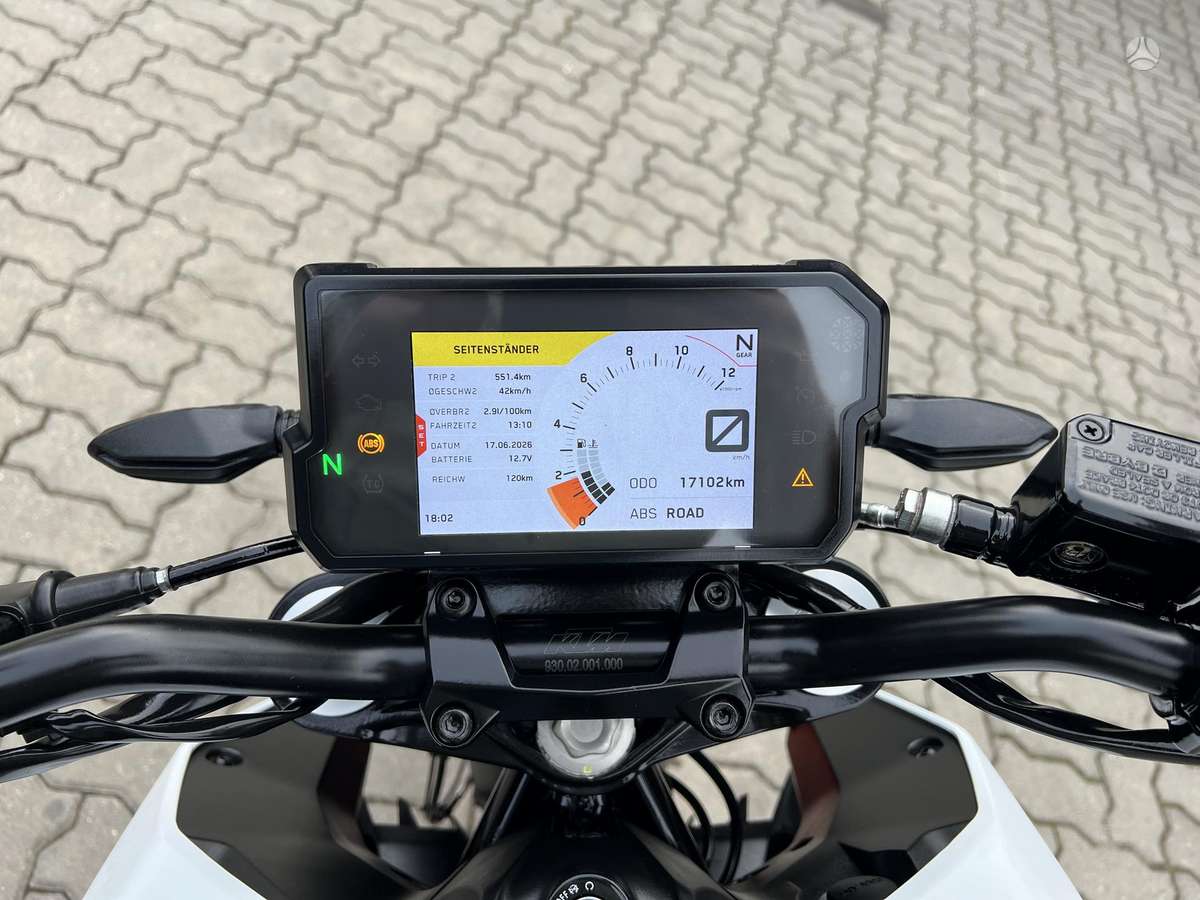 KTM Duke 125cc, street / classic