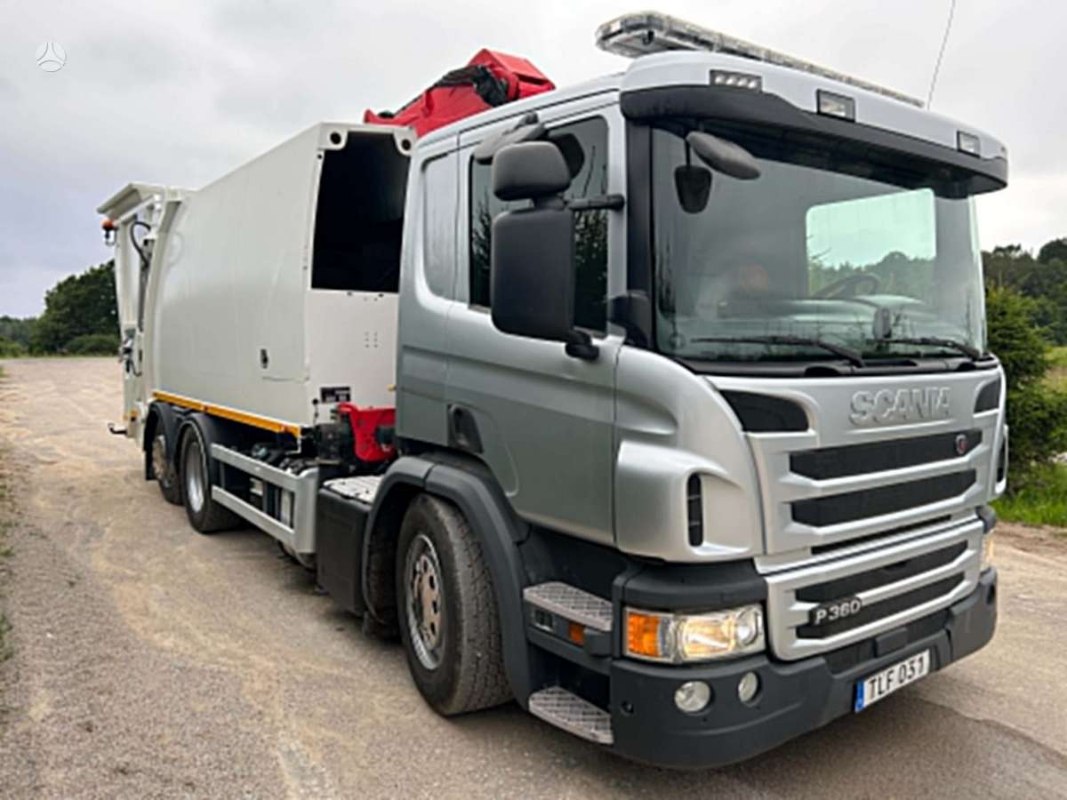 Scania P360, garbage trucks