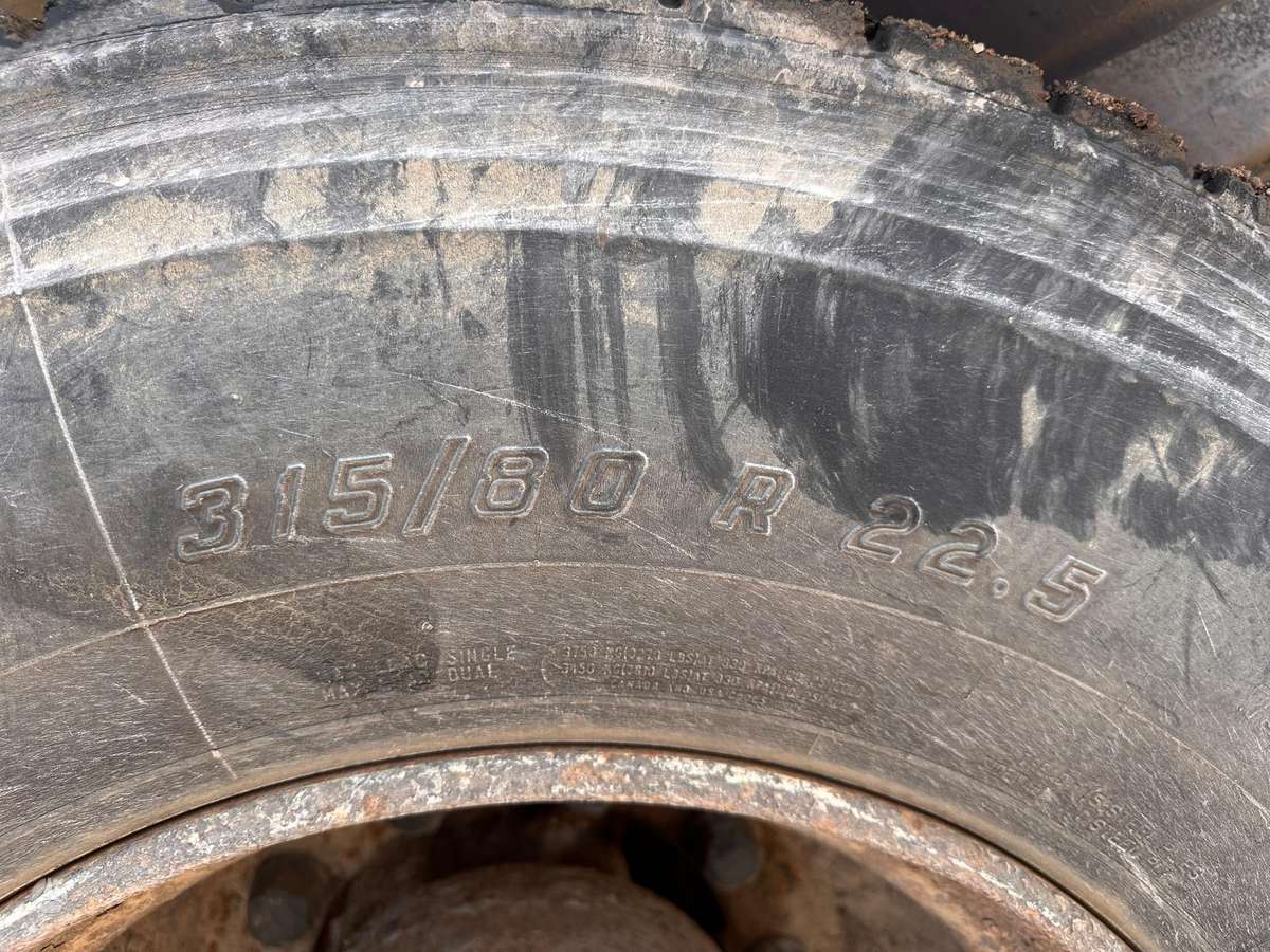 DAF 105.460, full steel, 6×4, шасси
