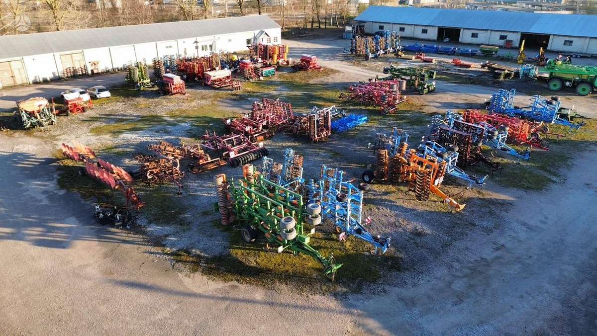 Horsch 12RT, скребки, скрубберы