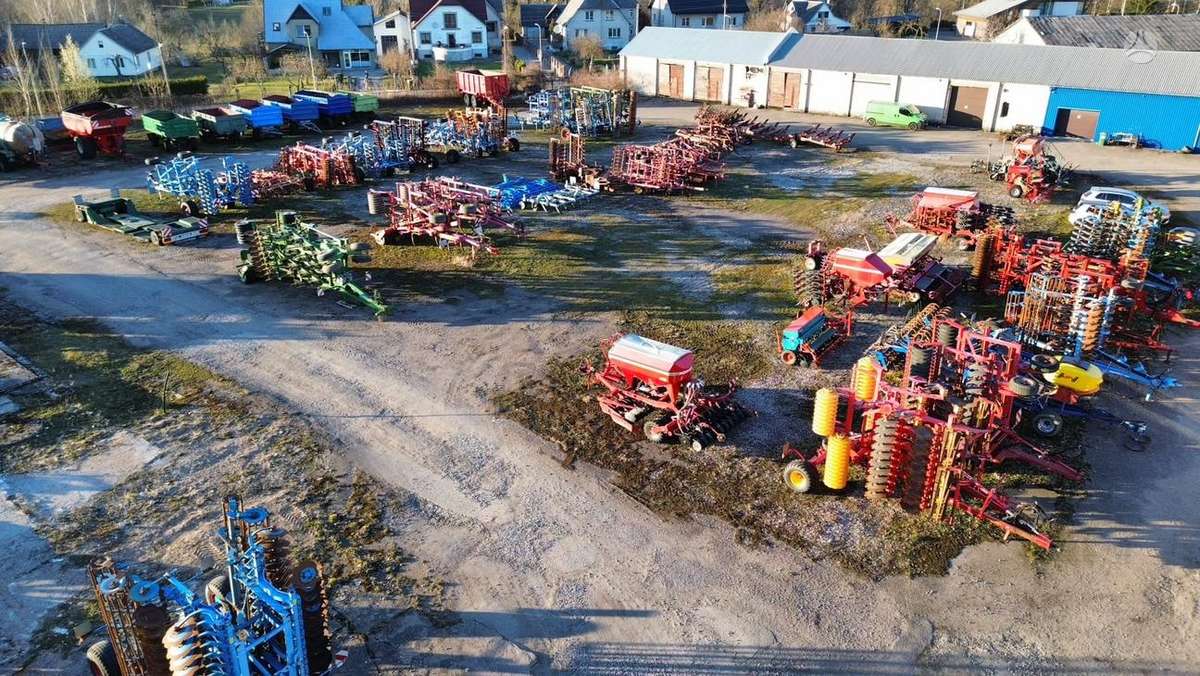 Horsch 12RT, скребки, скрубберы