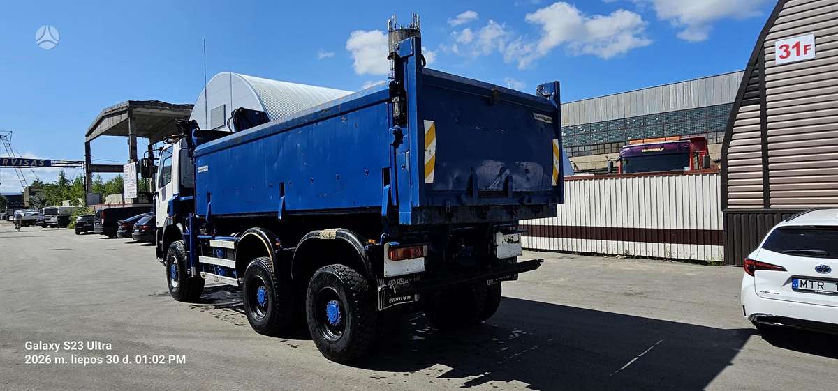 DAF Ginaf M3335  6x6, dumpers with crane