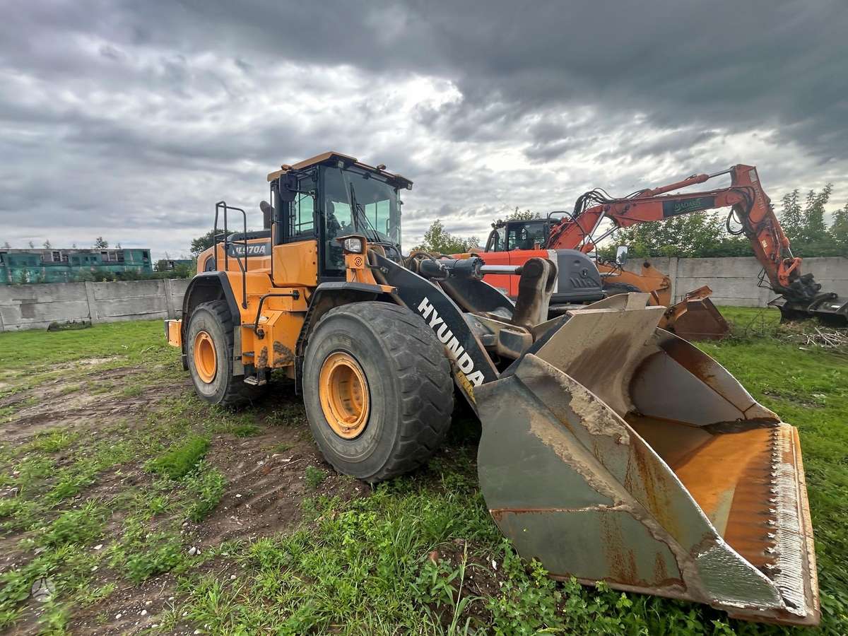 Hyundai HL970A, frontal loader