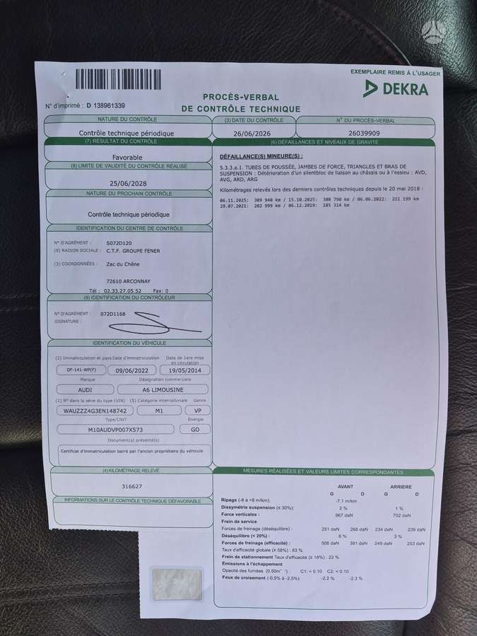 Audi A6, 2.0 l., sedanas