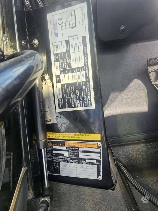 Mitsubishi FD 25N, forklifts