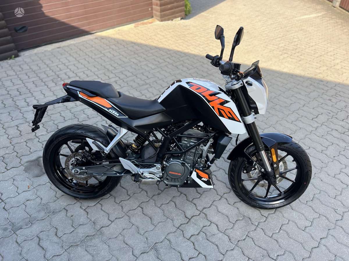KTM Duke 125cc, street / classic