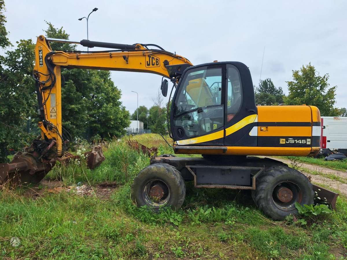 JCB JS145W, экскаваторы