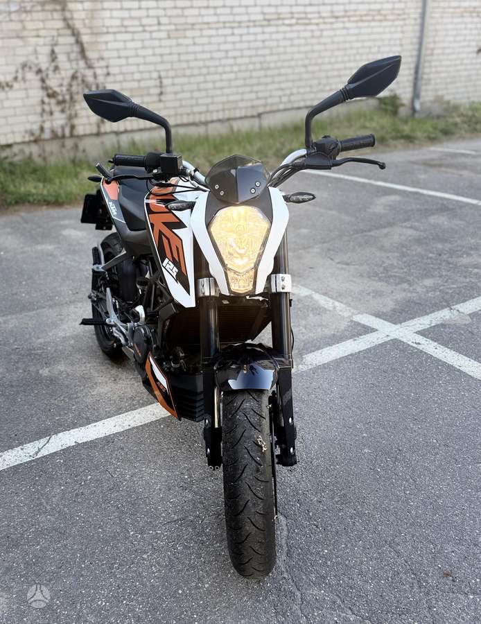KTM Duke 125cc, street / classic