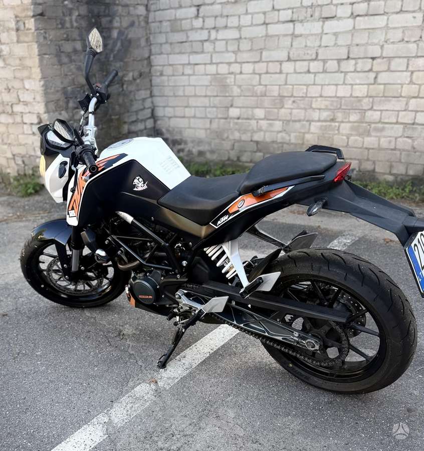 KTM Duke 125cc, street / classic