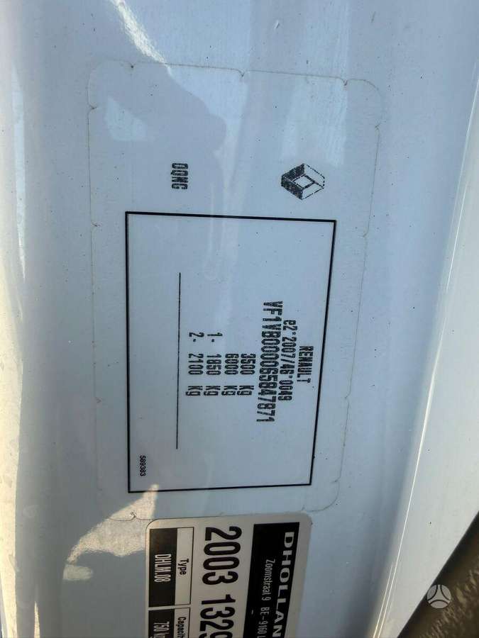 Renault Master, 2.3 l., komercinis