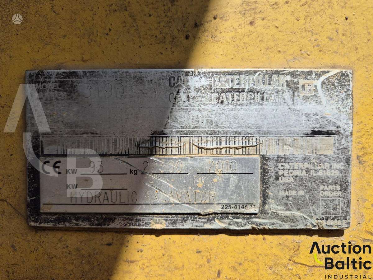 Caterpillar 319 D, экскаваторы