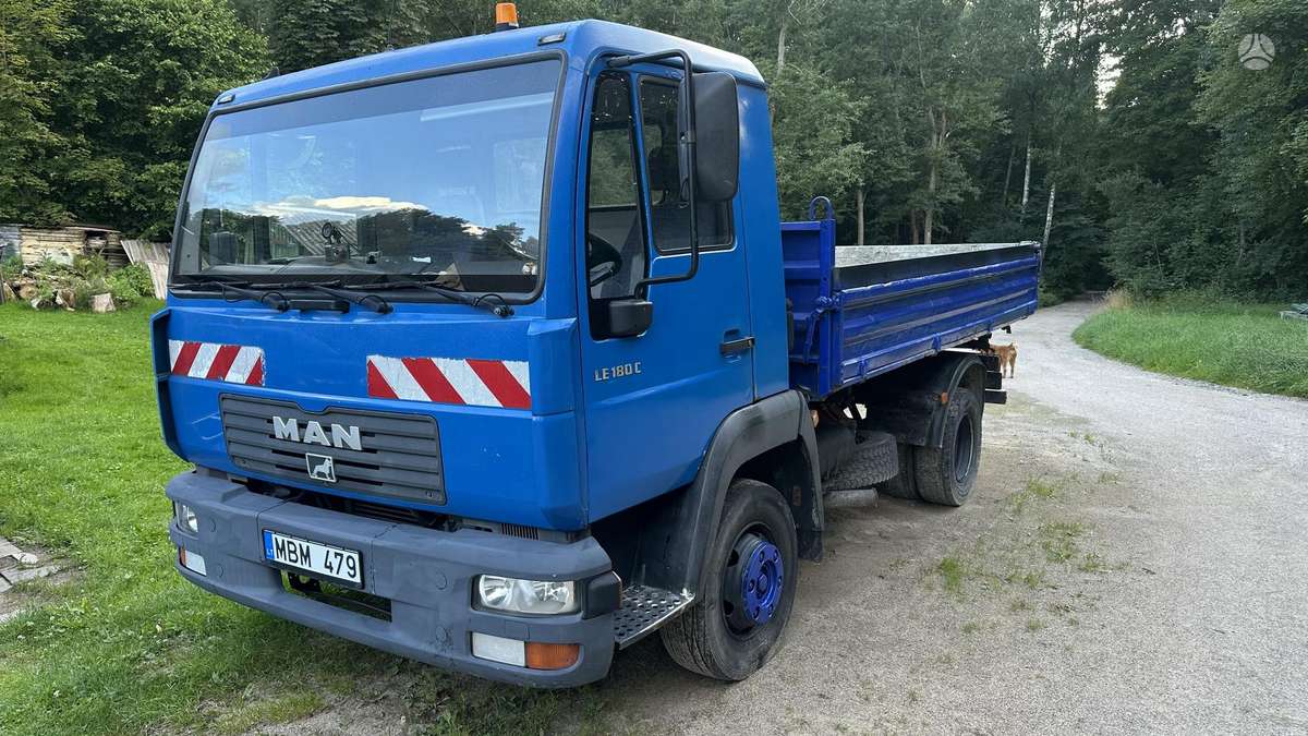 MAN LE 180 C, dumpers / tippers