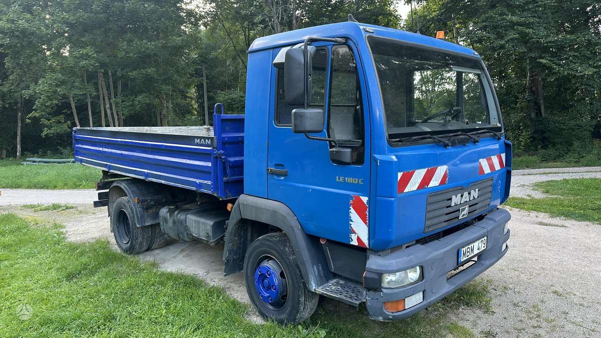 MAN LE 180 C, dumpers / tippers