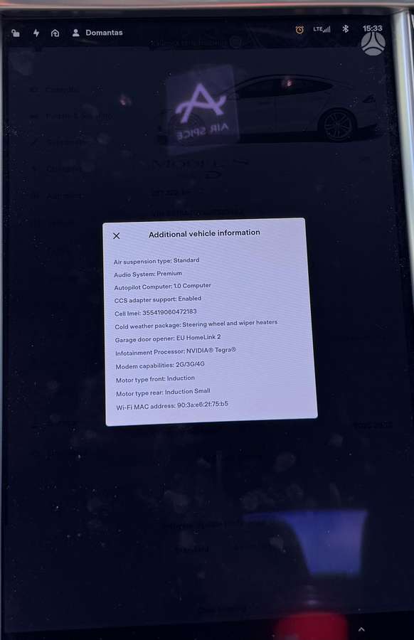 Tesla Model S, 90 kWh, sedanas