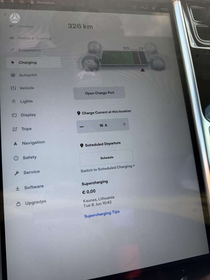 Tesla Model S, 90 kWh, sedanas