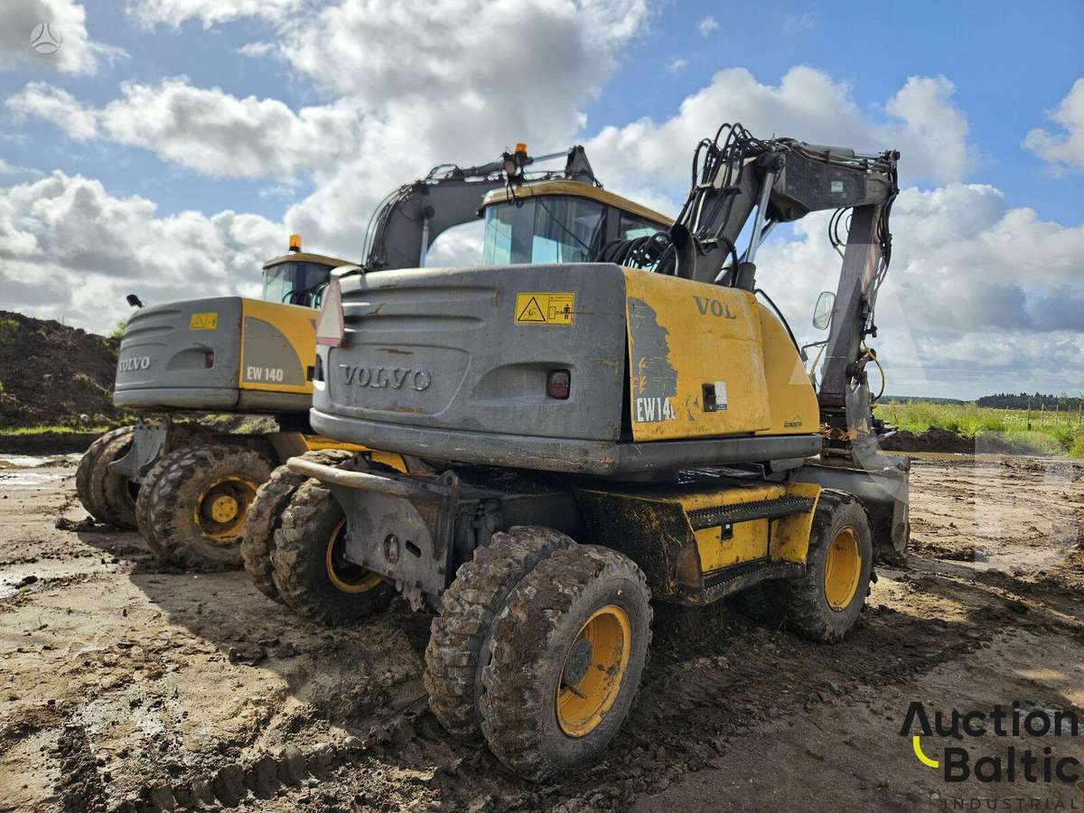 Volvo EW 140, экскаваторы