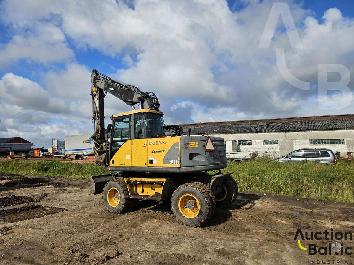 Volvo EW 140, ekskavatoriai