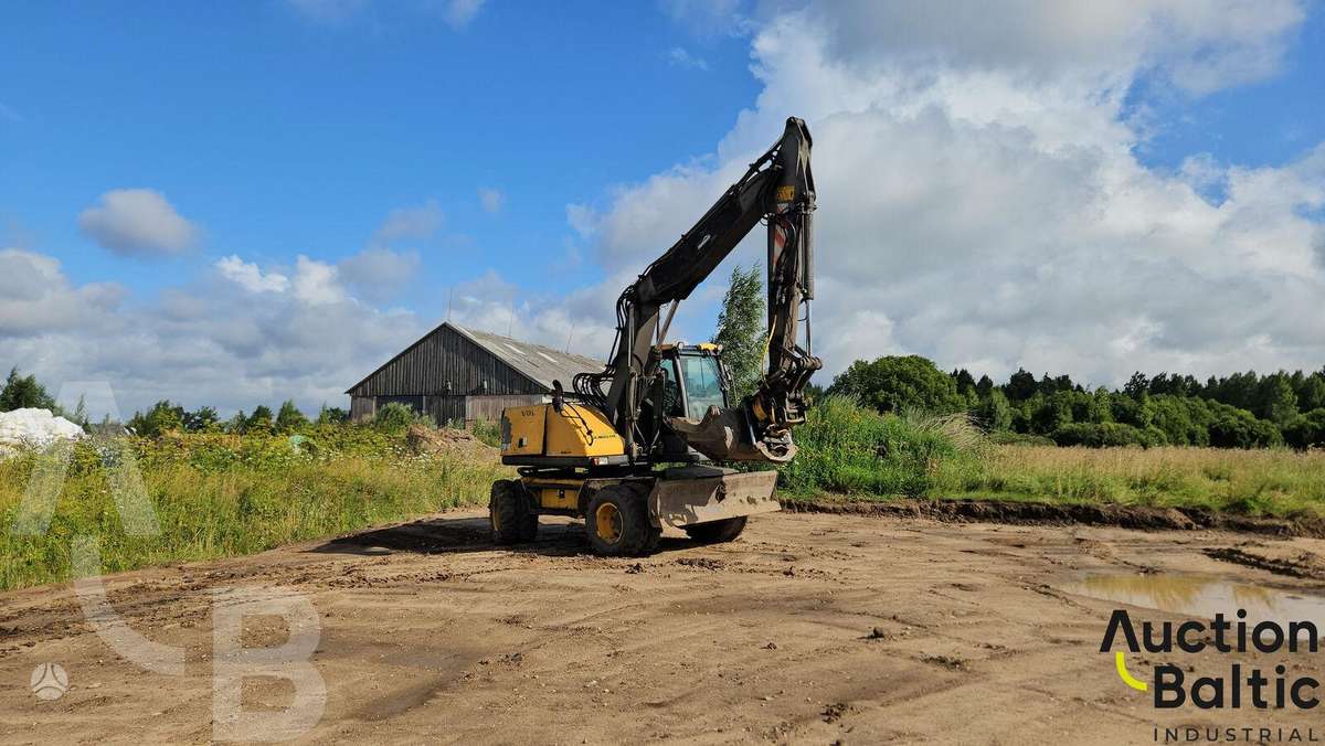 Volvo EW 140, экскаваторы