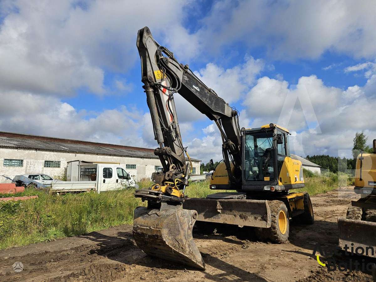 Volvo EW 140, экскаваторы